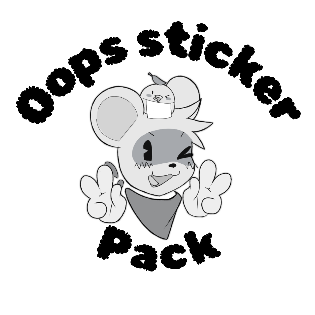 Oops sticker pack! (Gasha)